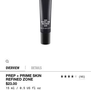 MAC SKIN REFINED ZONE TREATMENT/ PREP + PRIME